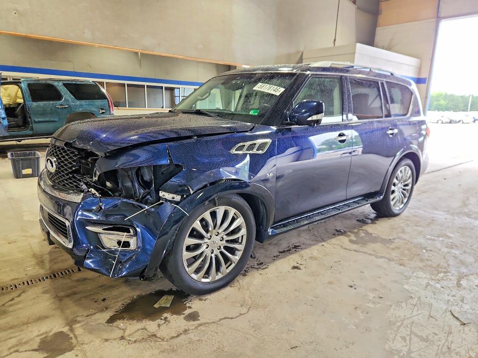 58178146 :رقم المزاد ، JN8AZ2NF8H9640472 vin ، 2017 Infiniti Qx80 مزاد بيع