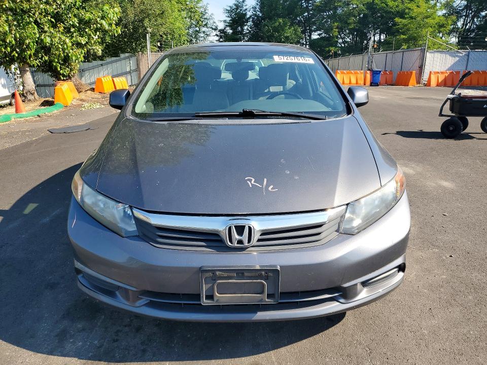 Продаж на аукціоні авто 2012 Honda Civic, vin: 2HGFB2F97CH578491, номер лоту: 57257616