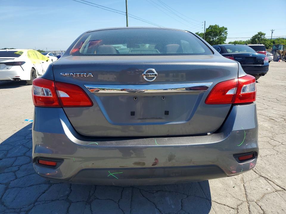2016 Nissan Sentra მანქანა იყიდება აუქციონზე, vin: 3N1AB7AP9GY305650, აუქციონის ნომერი: 54488306