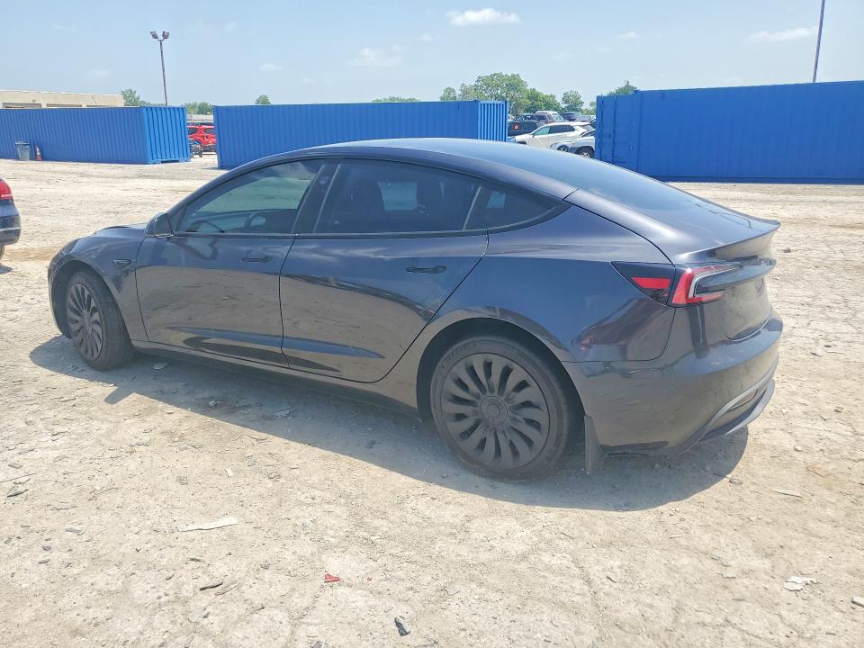 2024 Tesla Model 3 მანქანა იყიდება აუქციონზე, vin: 5YJ3E1EA0RF843958, აუქციონის ნომერი: 59067506
