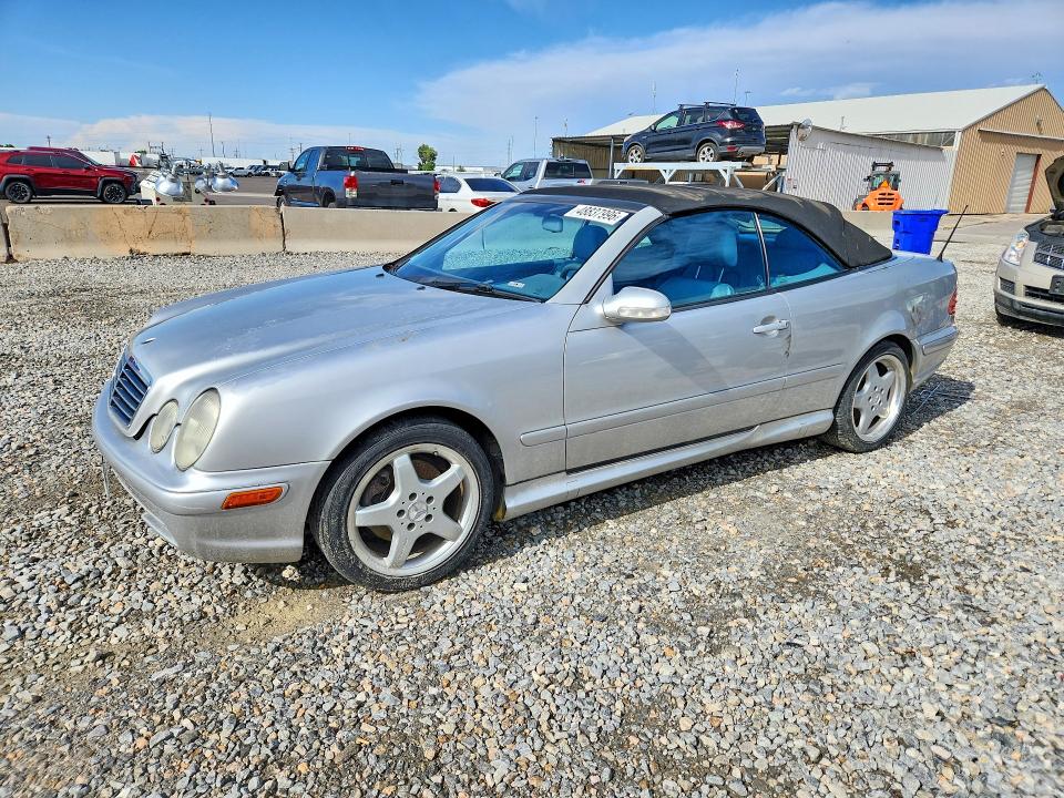 2003 Mercedes-benz Clk მანქანა იყიდება აუქციონზე, vin: WDBLK70G43T137439, აუქციონის ნომერი: 48837996