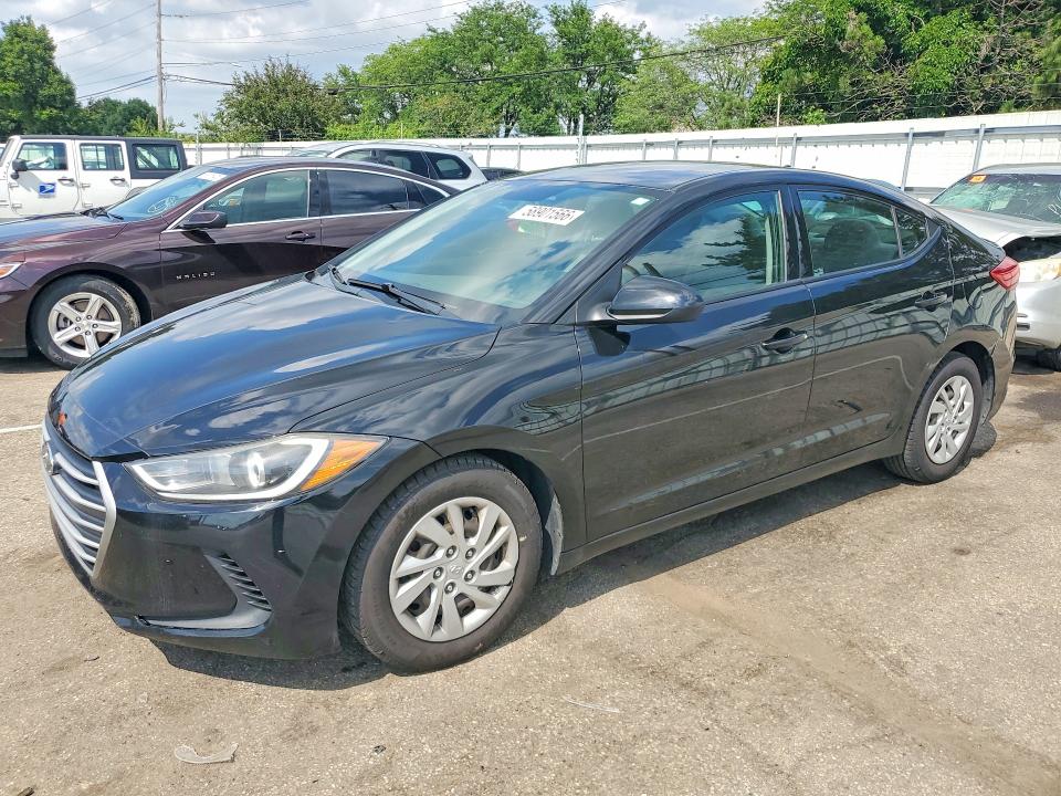 Продажа на аукционе авто 2017 Hyundai Elantra, vin: 5NPD74LF2HH161162, номер лота: 58901566