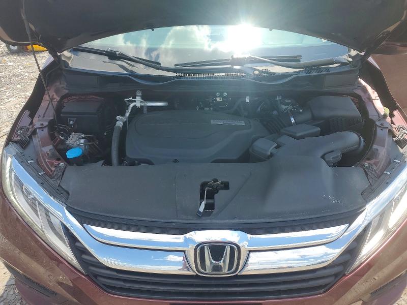 56768056 :رقم المزاد ، 5FNRL6H75KB103180 vin ، 2019 Honda Odyssey مزاد بيع