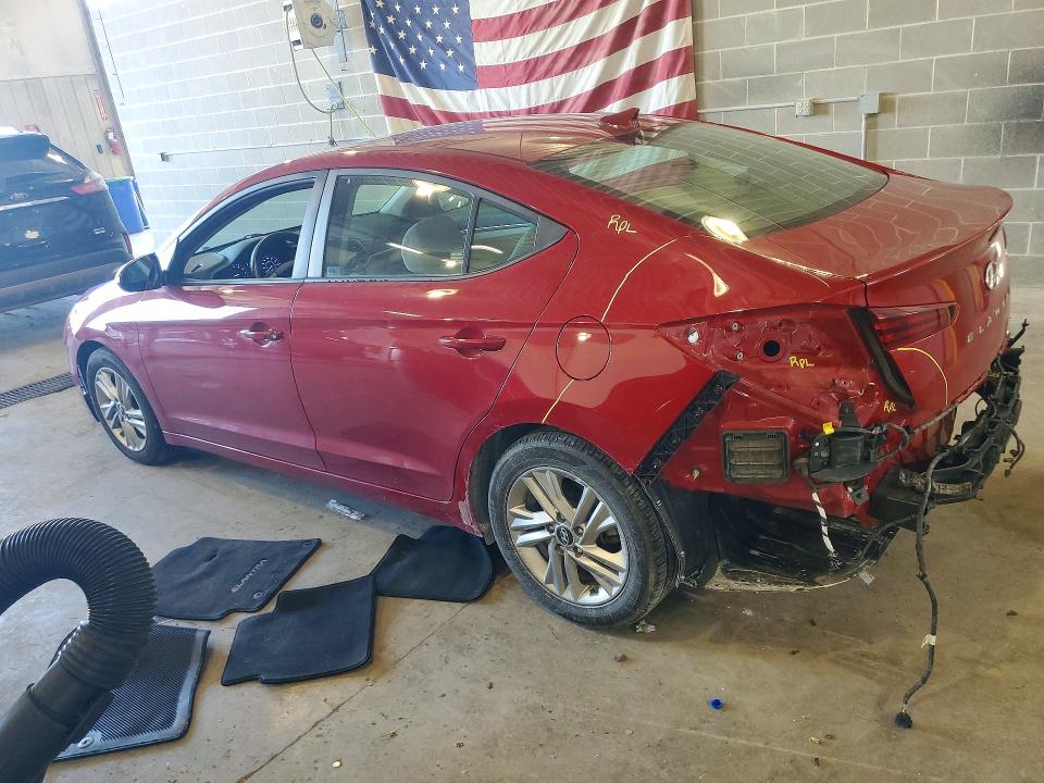 2019 Hyundai Elantra მანქანა იყიდება აუქციონზე, vin: KMHD84LF1KU770460, აუქციონის ნომერი: 57883396
