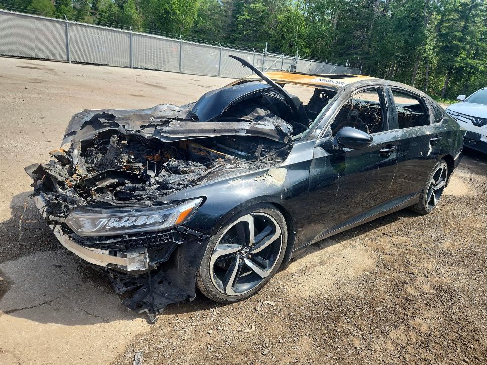 Aukcja sprzedaży 2018 Honda Accord, vin: 1HGCV1F32JA801158, numer aukcji: 55288796