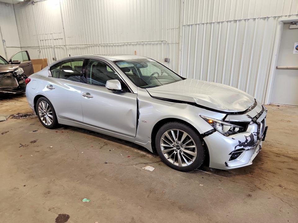 2018 Infiniti Q50 მანქანა იყიდება აუქციონზე, vin: JN1EV7AR3JM442216, აუქციონის ნომერი: 58120986