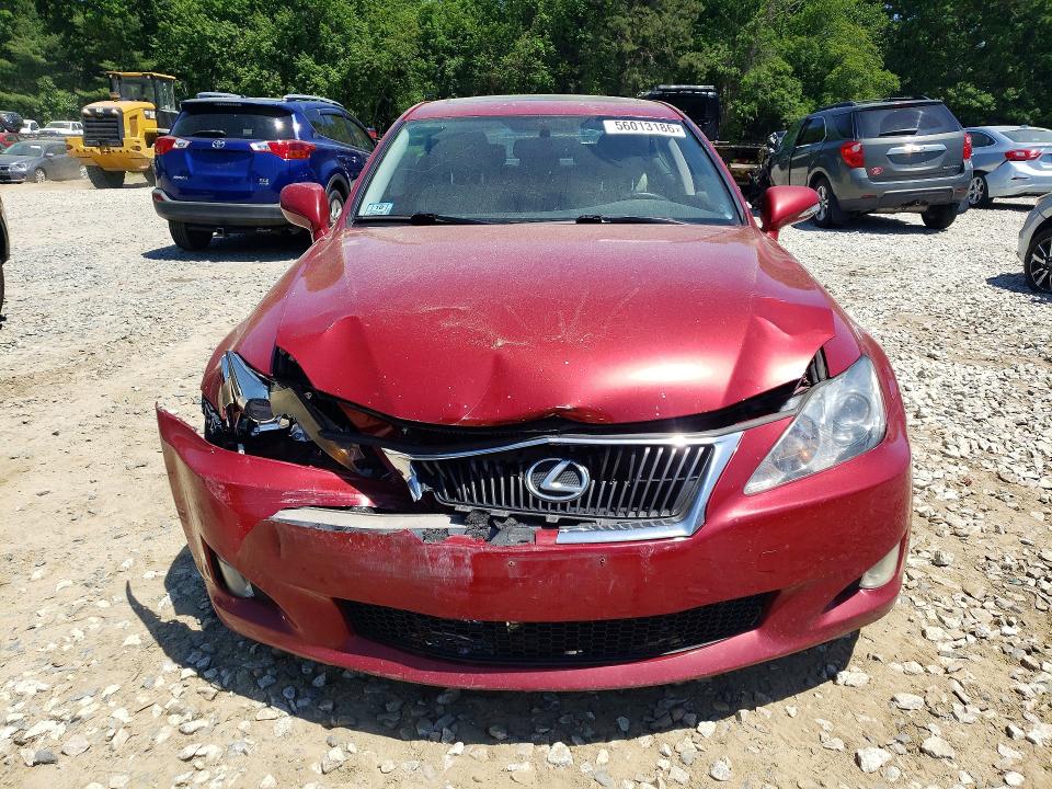 2010 Lexus Is მანქანა იყიდება აუქციონზე, vin: JTHBF5C2XA5118206, აუქციონის ნომერი: 56013186