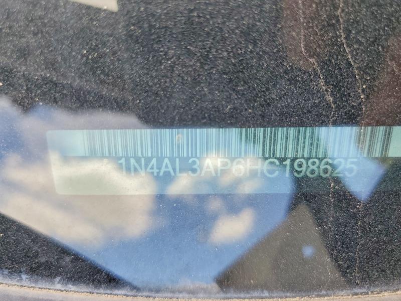 55541126 :رقم المزاد ، 1N4AL3AP6HC198625 vin ، 2017 Nissan Altima مزاد بيع