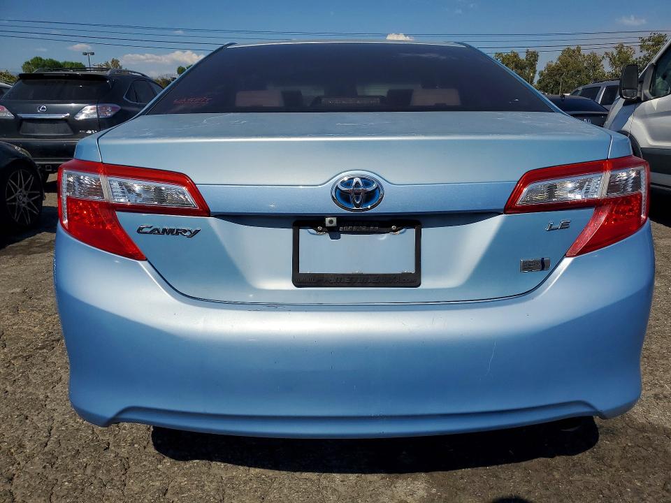 56719236 :رقم المزاد ، 4T1BD1FK3CU036849 vin ، 2012 Toyota Camry Hybrid مزاد بيع