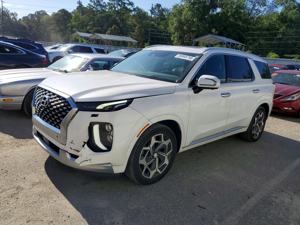 2021 Hyundai Palisade მანქანა იყიდება აუქციონზე, vin: KM8R74HE4MU262768, აუქციონის ნომერი: 56945746