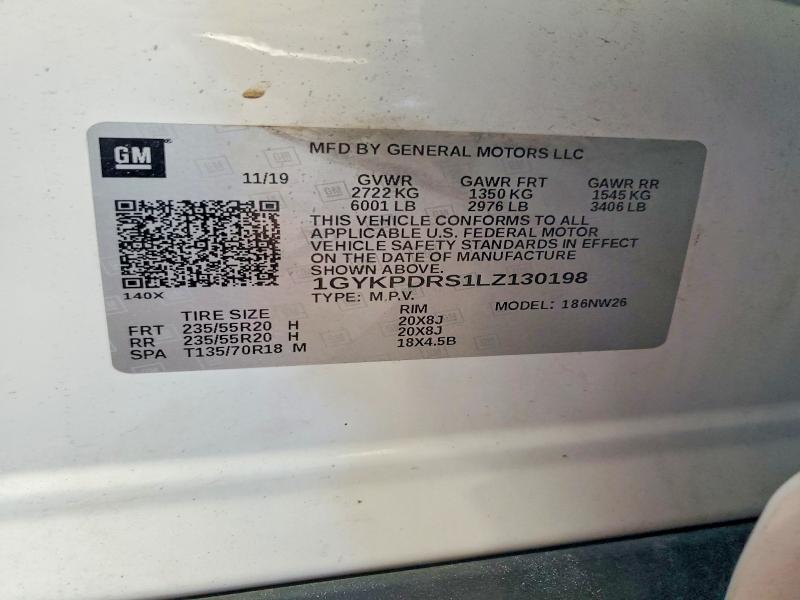 Продажа на аукционе авто 2020 Cadillac Xt6, vin: 1GYKPDRS1LZ130198, номер лота: 59355826