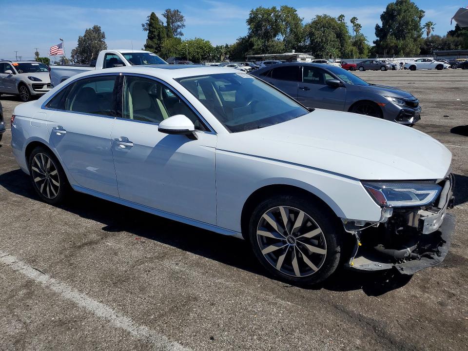 Продажа на аукционе авто 2021 Audi A4, vin: WAUABAF41MN007477, номер лота: 57130836