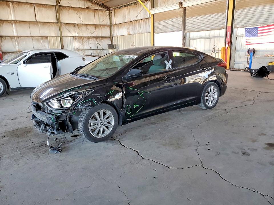 58052796 :رقم المزاد ، 5NPDH4AE5EH457859 vin ، 2014 Hyundai Elantra مزاد بيع