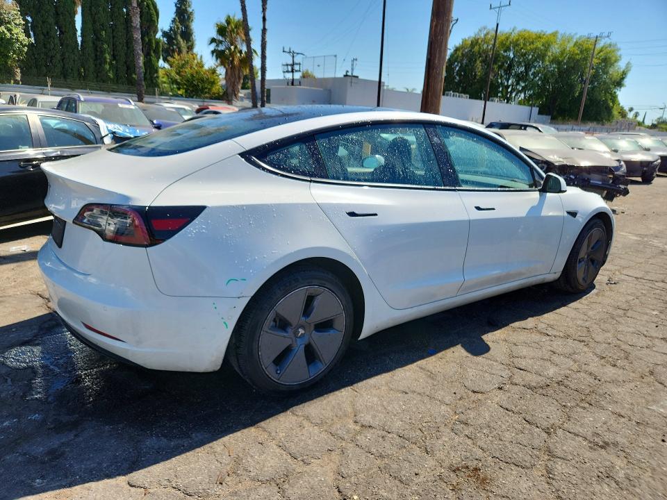 Продаж на аукціоні авто 2022 Tesla Model 3, vin: 5YJ3E1EA2NF371286, номер лоту: 57069546