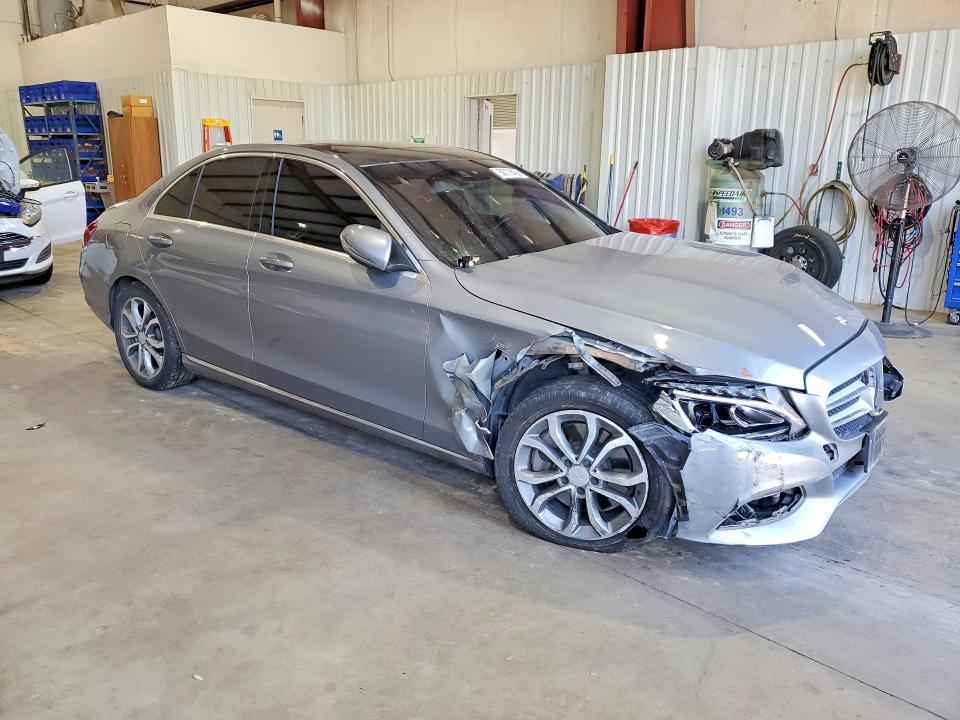2016 Mercedes-benz C მანქანა იყიდება აუქციონზე, vin: WDDWF4JB4GR138782, აუქციონის ნომერი: 58776436
