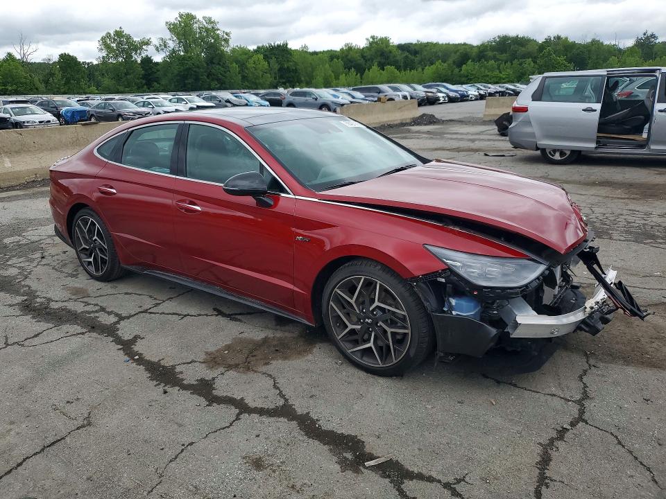 2023 Hyundai Sonata მანქანა იყიდება აუქციონზე, vin: KMHL14JC2PA327316, აუქციონის ნომერი: 58427996