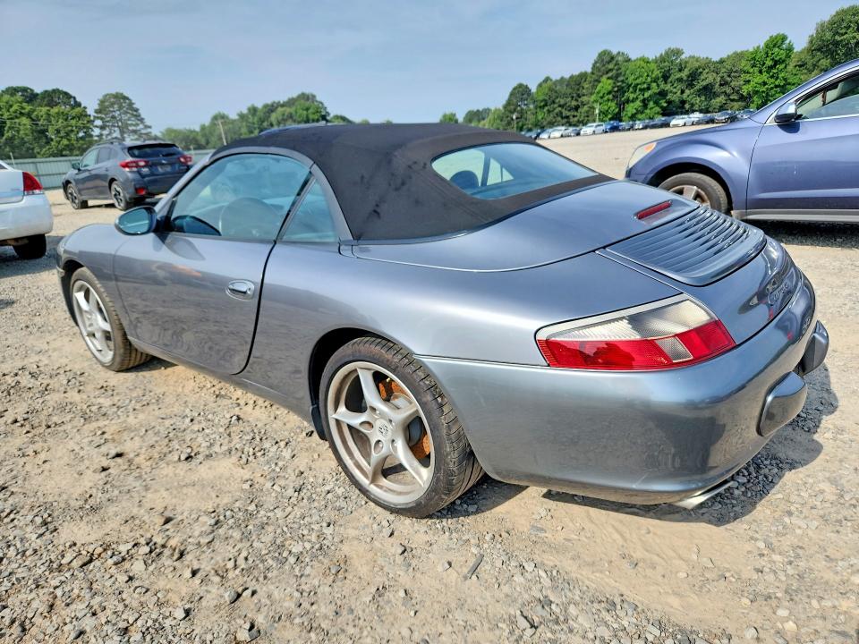 2002 Porsche 911 მანქანა იყიდება აუქციონზე, vin: WP0CA29962S654161, აუქციონის ნომერი: 55966096