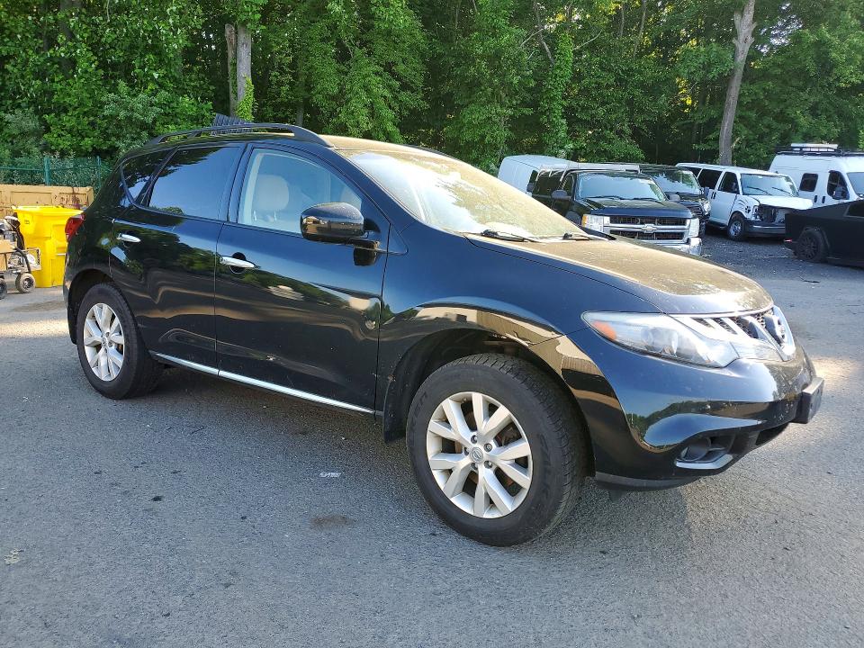 2014 Nissan Murano მანქანა იყიდება აუქციონზე, vin: JN8AZ1MW8EW530594, აუქციონის ნომერი: 56727196