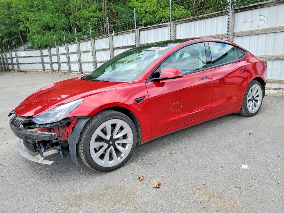 Продаж на аукціоні авто 2022 Tesla Model 3, vin: 5YJ3E1EA8NF287912, номер лоту: 57622386