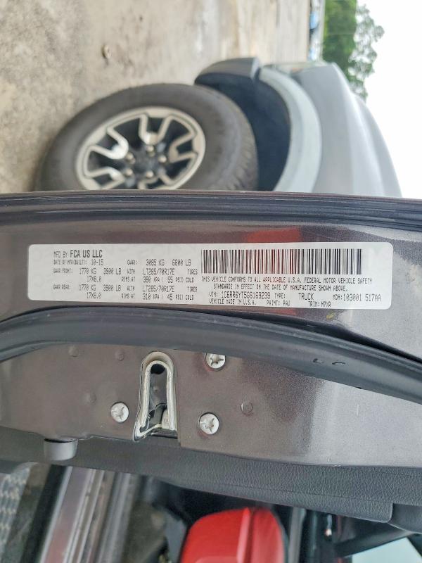 Продаж на аукціоні авто 2016 Ram 1500, vin: 1C6RR6YT5GS169239, номер лоту: 57328636