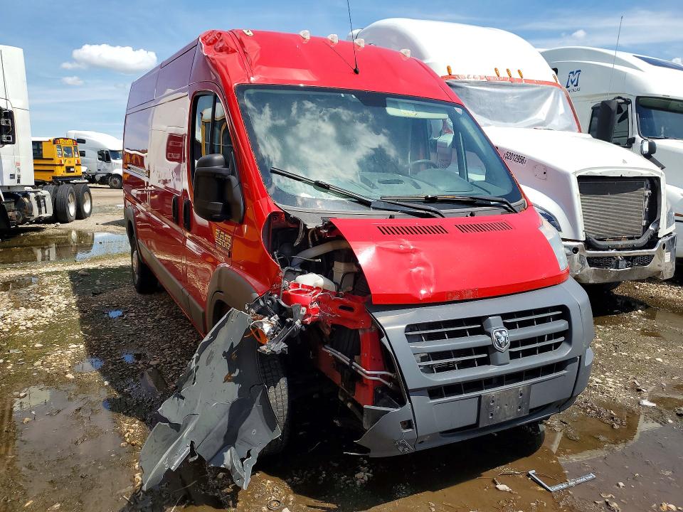 57649986 :رقم المزاد ، 3C6TRVDG2HE511257 vin ، 2017 Ram Promaster 2500 مزاد بيع