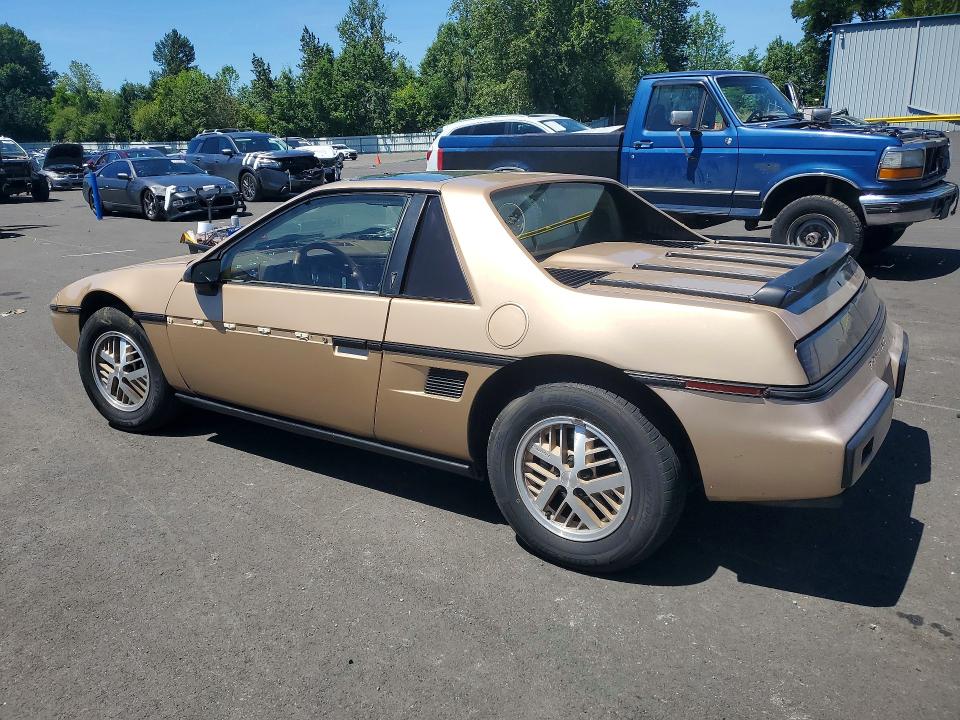 57358676 :رقم المزاد ، 1G2PM37R5GP228932 vin ، 1986 Pontiac Fiero مزاد بيع