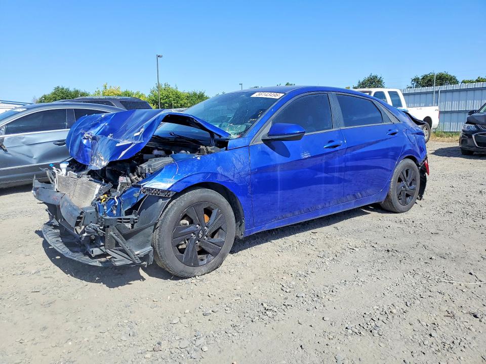 Продажа на аукционе авто 2021 Hyundai Elantra, vin: 5NPLM4AG8MH036418, номер лота: 56143496