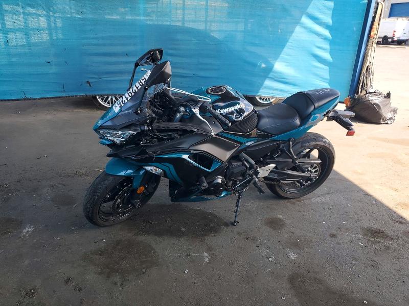 58129126 :رقم المزاد ، ML5EXEM11MDA34395 vin ، 2021 Kawasaki Ex650 مزاد بيع