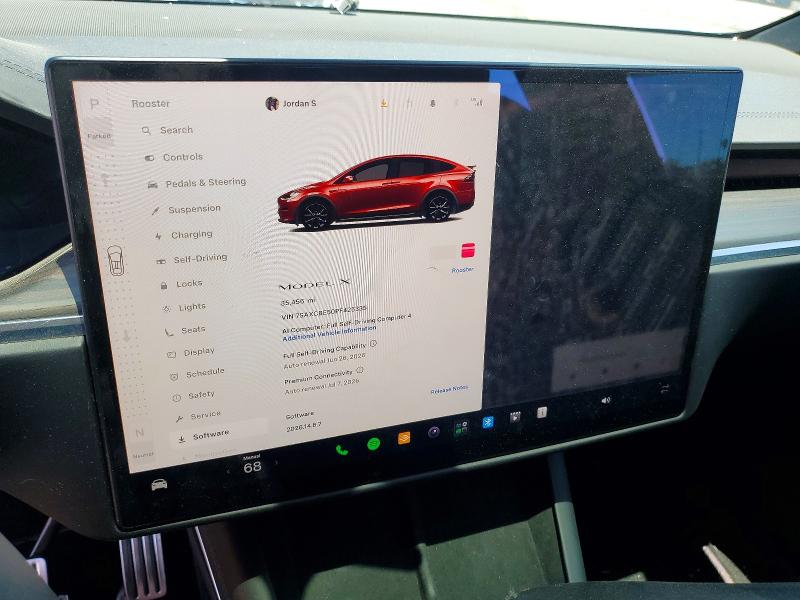 Aukcja sprzedaży 2023 Tesla Model X, vin: 7SAXCBE50PF425335, numer aukcji: 58434096