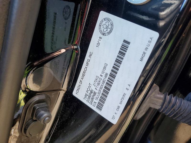 Aukcja sprzedaży 2019 Acura Tlx, vin: 19UUB3F80KA801486, numer aukcji: 56642566