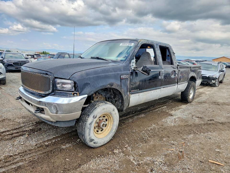2000 Ford F250 მანქანა იყიდება აუქციონზე, vin: 1FTNW21F2YED21331, აუქციონის ნომერი: 58652486