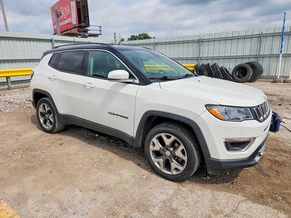 2019 Jeep Compass მანქანა იყიდება აუქციონზე, vin: 3C4NJDCB6KT791860, აუქციონის ნომერი: 56076486