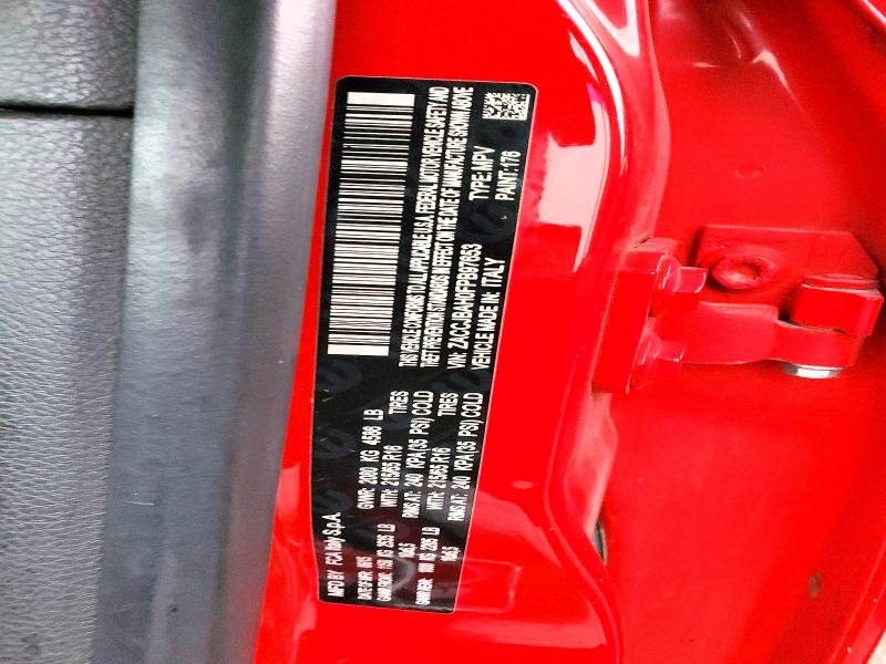 2015 Jeep Renegade მანქანა იყიდება აუქციონზე, vin: ZACCJBAH0FPB97653, აუქციონის ნომერი: 55148506