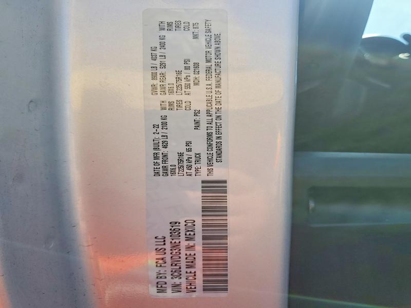 Продаж на аукціоні авто 2022 Ram Promaster 2500, vin: 3C6LRVDG3NE103619, номер лоту: 55922216