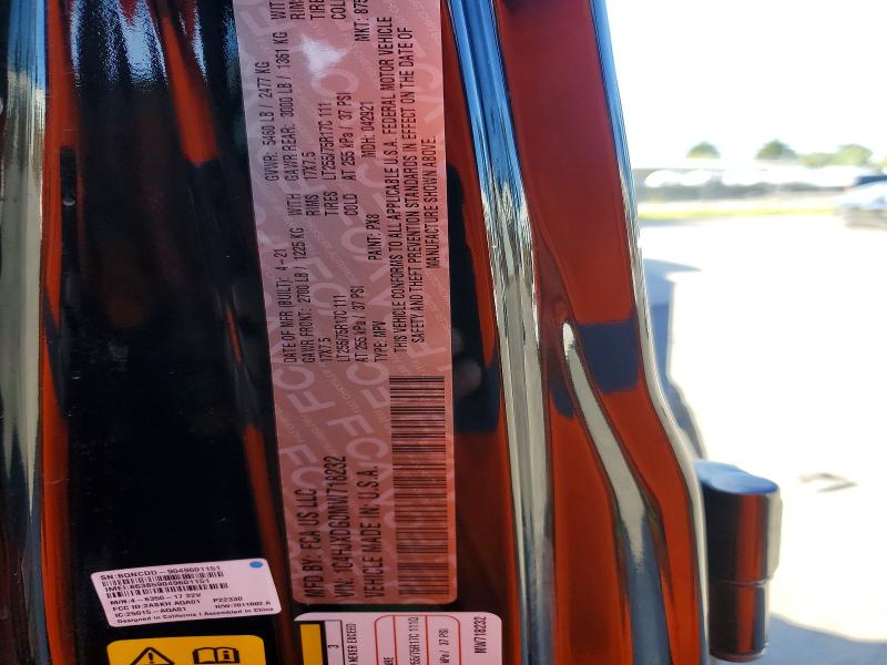 Aukcja sprzedaży 2021 Jeep Wrangler Unlimited, vin: 1C4HJXDG0MW718232, numer aukcji: 56969176