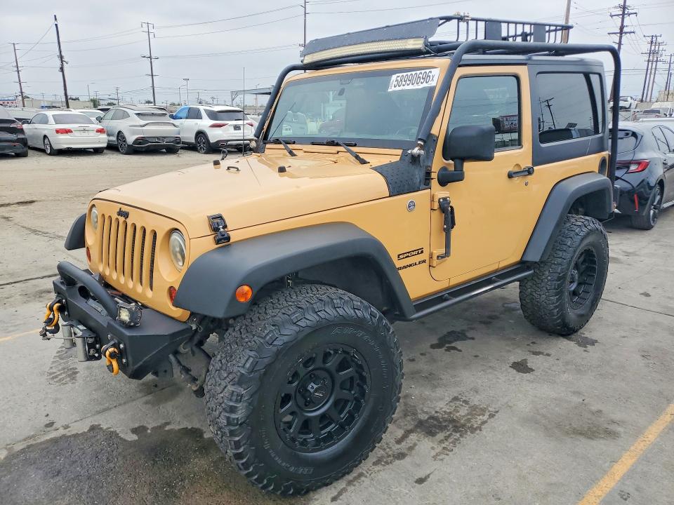 2013 Jeep Wrangler მანქანა იყიდება აუქციონზე, vin: 1C4AJWAGXDL686939, აუქციონის ნომერი: 58990696