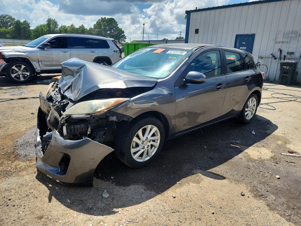 57131796 :رقم المزاد ، JM1BL1L73C1585265 vin ، 2012 Mazda 3 مزاد بيع
