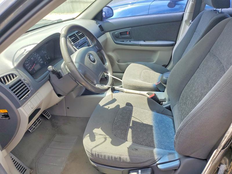 Продаж на аукціоні авто 2005 Kia Spectra, vin: KNAFE161255071421, номер лоту: 55597296