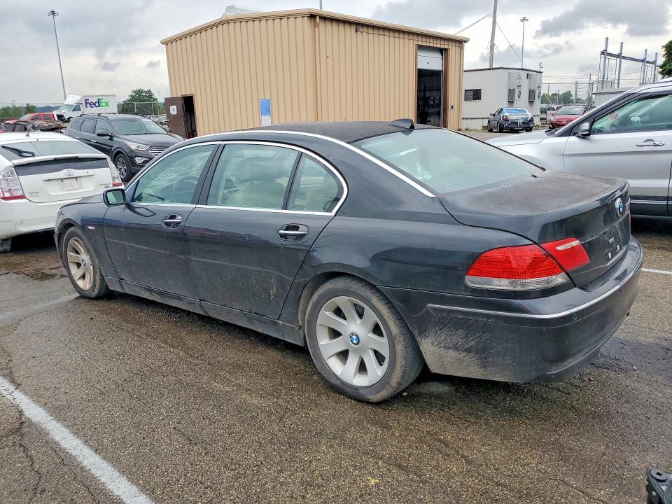 58913096 :رقم المزاد ، WBAHN83538DT78549 vin ، 2008 Bmw 750 مزاد بيع