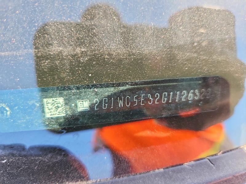 2016 Chevrolet Impala Limited მანქანა იყიდება აუქციონზე, vin: 2G1WC5E32G1126322, აუქციონის ნომერი: 55621566