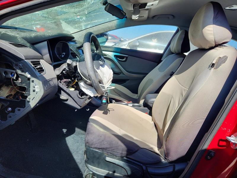 2016 Hyundai Elantra მანქანა იყიდება აუქციონზე, vin: KMHDH4AE5GU644989, აუქციონის ნომერი: 55010696