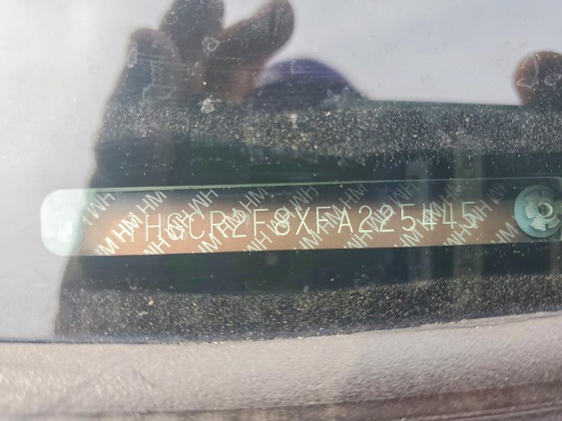 58269006 :رقم المزاد ، 1HGCR2F8XFA225445 vin ، 2015 Honda Accord مزاد بيع