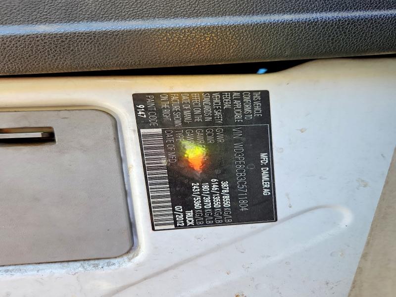 2012 Mercedes-benz Sprinter მანქანა იყიდება აუქციონზე, vin: WD3PE8CB3C5711804, აუქციონის ნომერი: 51973556