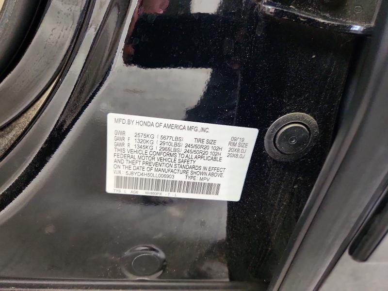 Продажа на аукционе авто 2020 Acura Mdx, vin: 5J8YD4H50LL006903, номер лота: 58185366