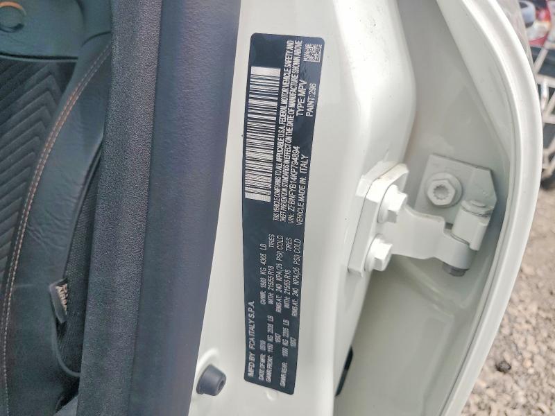2019 Fiat 500x მანქანა იყიდება აუქციონზე, vin: ZFBNFYB14KP794894, აუქციონის ნომერი: 56705746