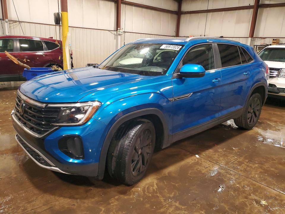 56972026 :رقم المزاد ، 1V2KE2CA1SC215316 vin ، 2025 Volkswagen Atlas Cross Sport مزاد بيع