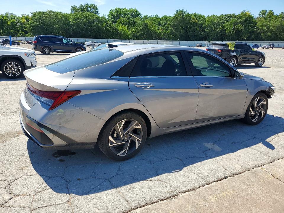 57615076 :رقم المزاد ، KMHLS4DGXSU976476 vin ، 2025 Hyundai Elantra مزاد بيع
