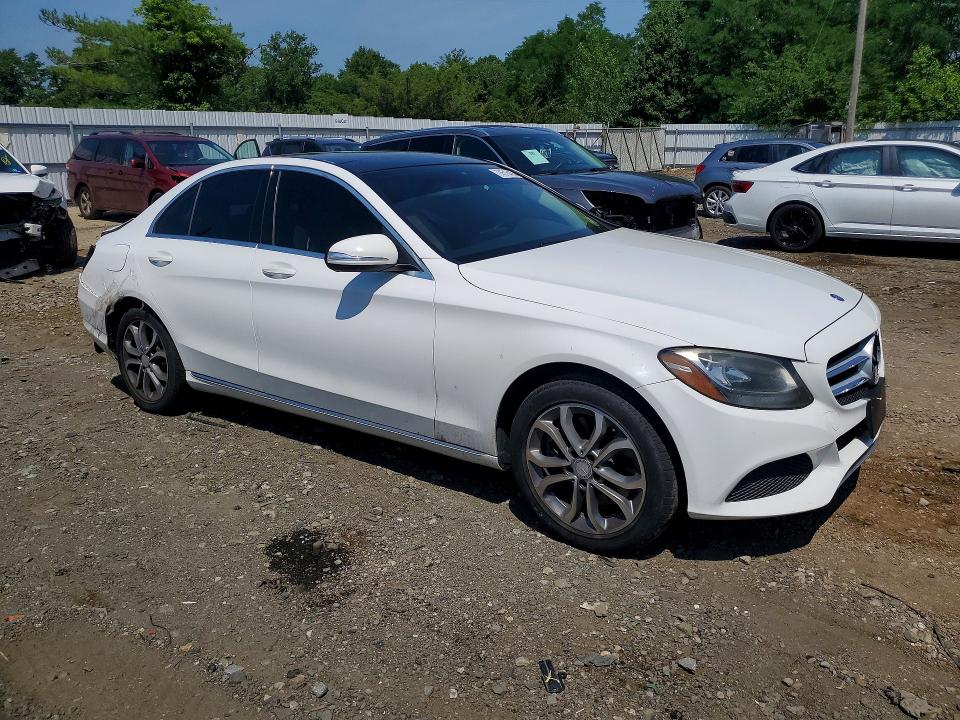 2015 Mercedes-benz C მანქანა იყიდება აუქციონზე, vin: 55SWF4KB3FU010531, აუქციონის ნომერი: 74516435