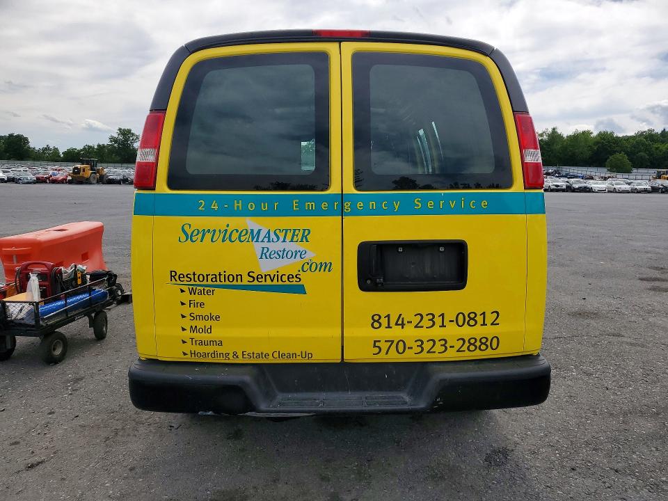 2019 Chevrolet Express G2500 მანქანა იყიდება აუქციონზე, vin: 1GCWGAFP4K1158595, აუქციონის ნომერი: 61620246