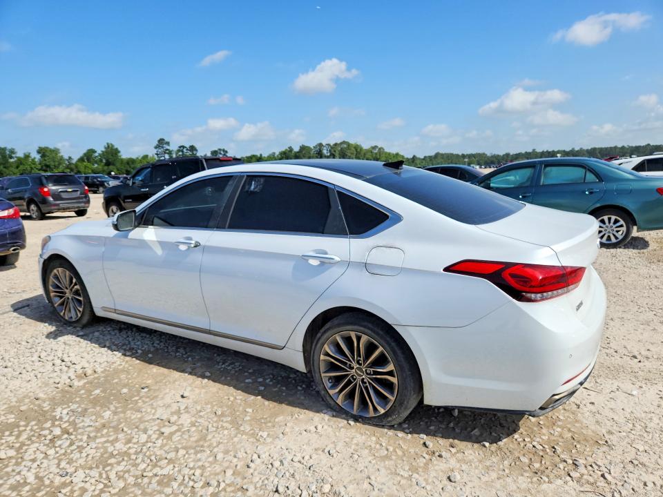 2015 Hyundai Genesis მანქანა იყიდება აუქციონზე, vin: KMHGN4JE6FU021062, აუქციონის ნომერი: 57454826